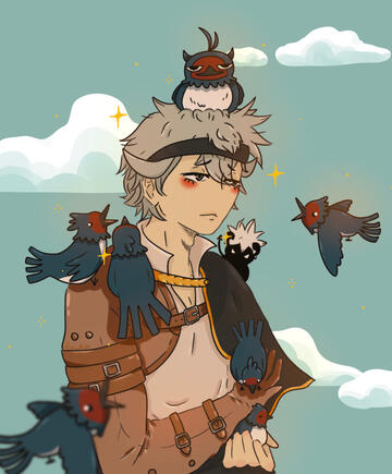 Asta and anti-magic birds